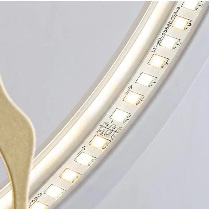 Современный черный и белый настенный светильник с рисунком оленя для гостиной