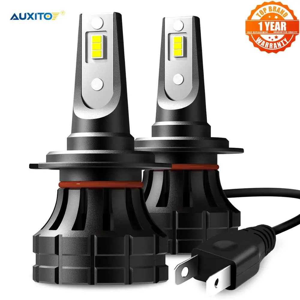 

AUXITO 2x H7 H4 H11 LED Canbus Running Lights 9012 9005 9006 HB3 LED Car Headlight For Lada Vesta Granta Kalina Niva Priora Xray