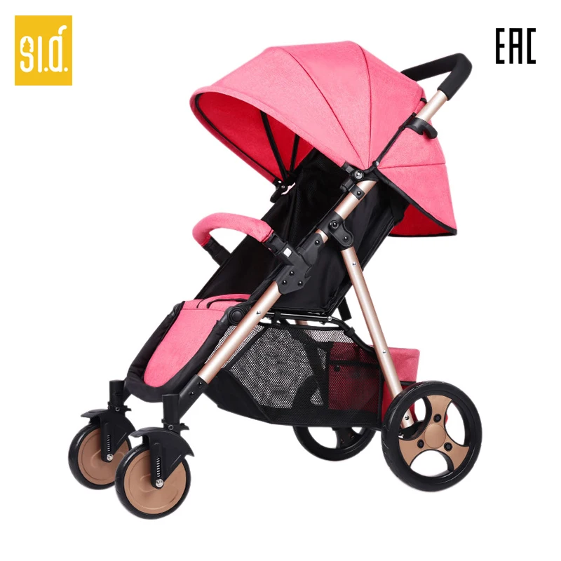 SLD Коляска детская 2 в 1 прогулочная коляска для ребенка ускоренная доставка со