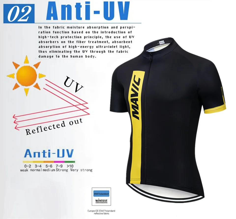 Новые летние велосипедные Джерси наборы Мужская MTB MAVIC Команда Одежда Велоспорт короткий рукав Джерси комплект/Bib велосипедные комплекты/брюки 19D гель