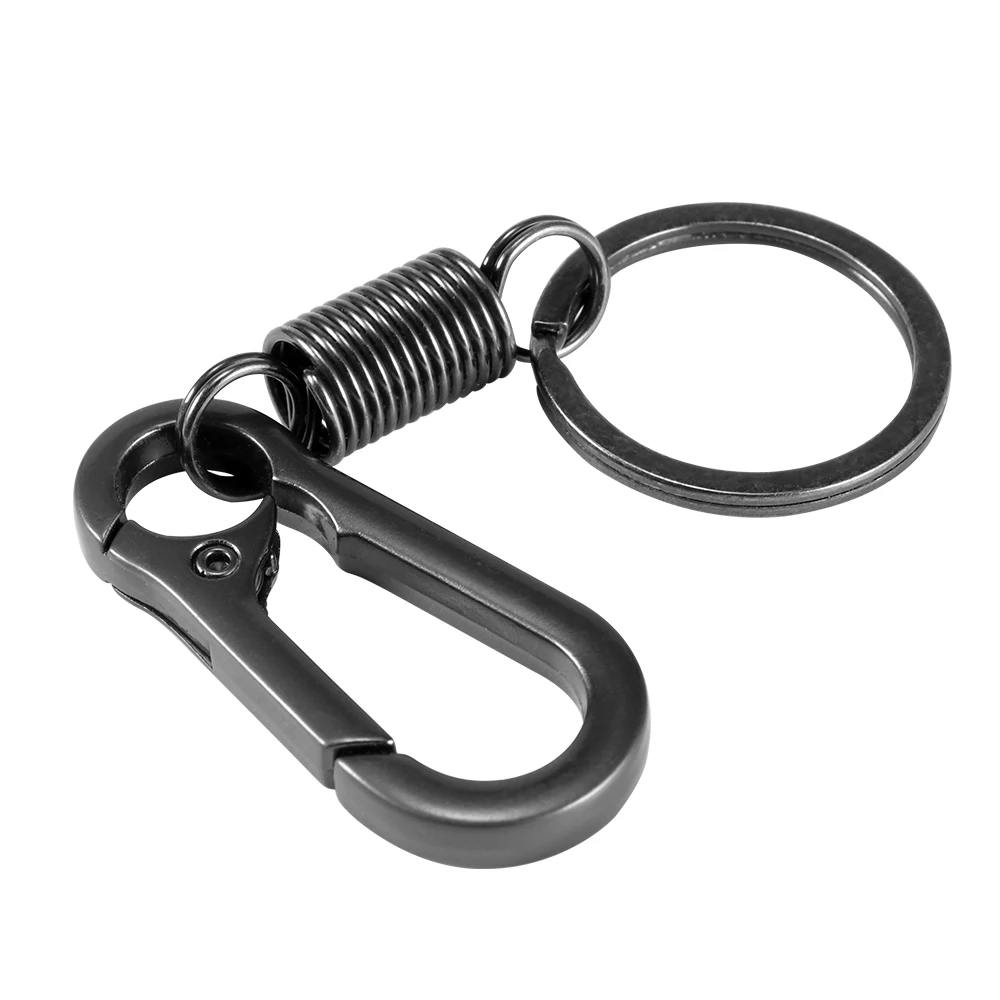 Heavy Duty Carabiner Spring Snap Hook EDC Safety Buckle for Climbing Sport Yoga Hammock Swing Keychains Holds Up | Спорт и