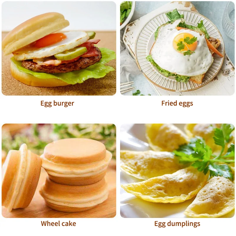 

Four-hole Frying Pot Pan Thickened Omelet Pan Non-stick Egg Pancake Steak Pan Cooking Egg Ham Pans Breakfast Maker Cookware