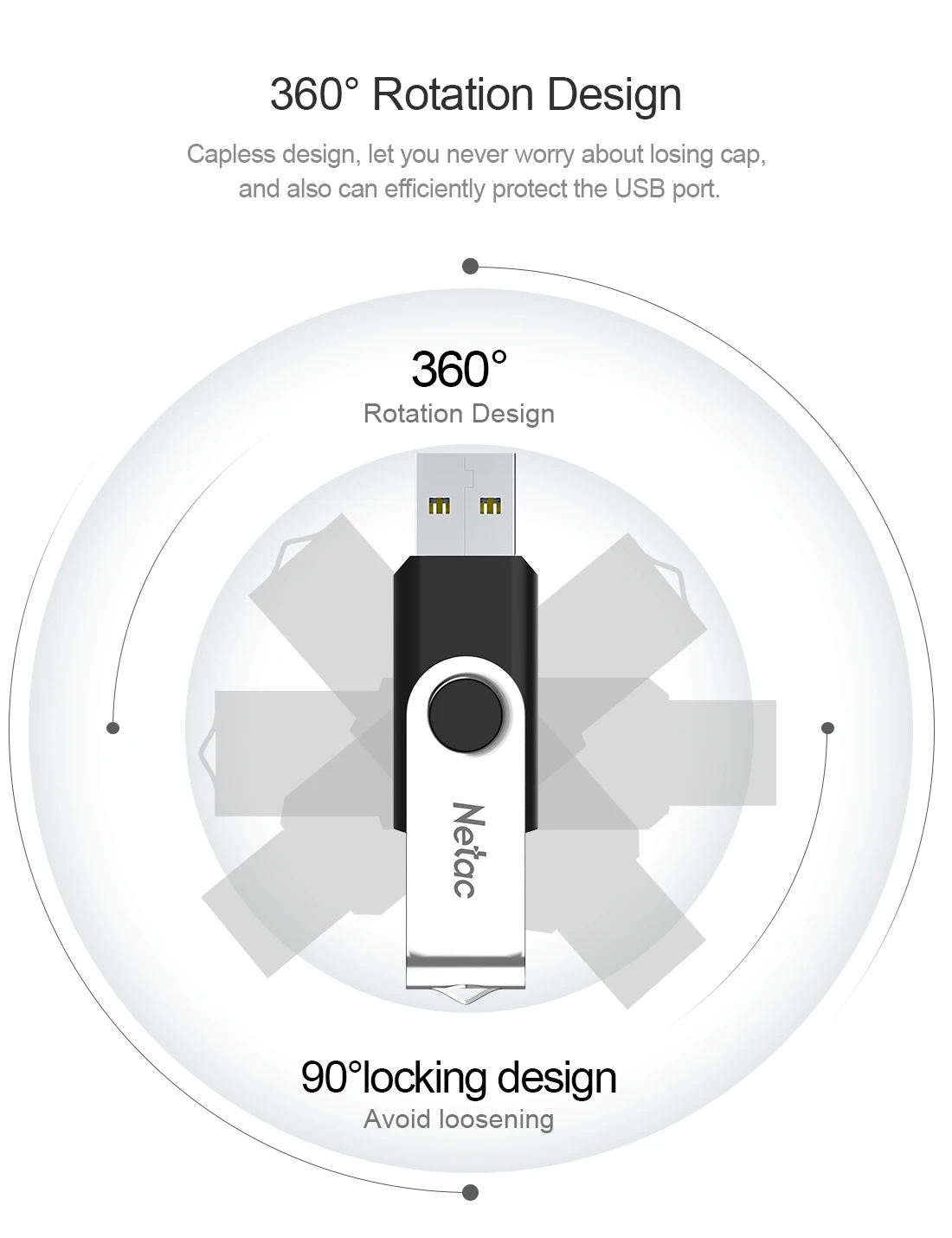Netac USB 2 0 металлический флэш накопитель флеш 16Гб 8Гб ГБ памяти Memory Stick