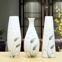 art ceramic vase living room tv cabinet wine cabinet furnishings home decorations ornaments porch soft art ceramic vase