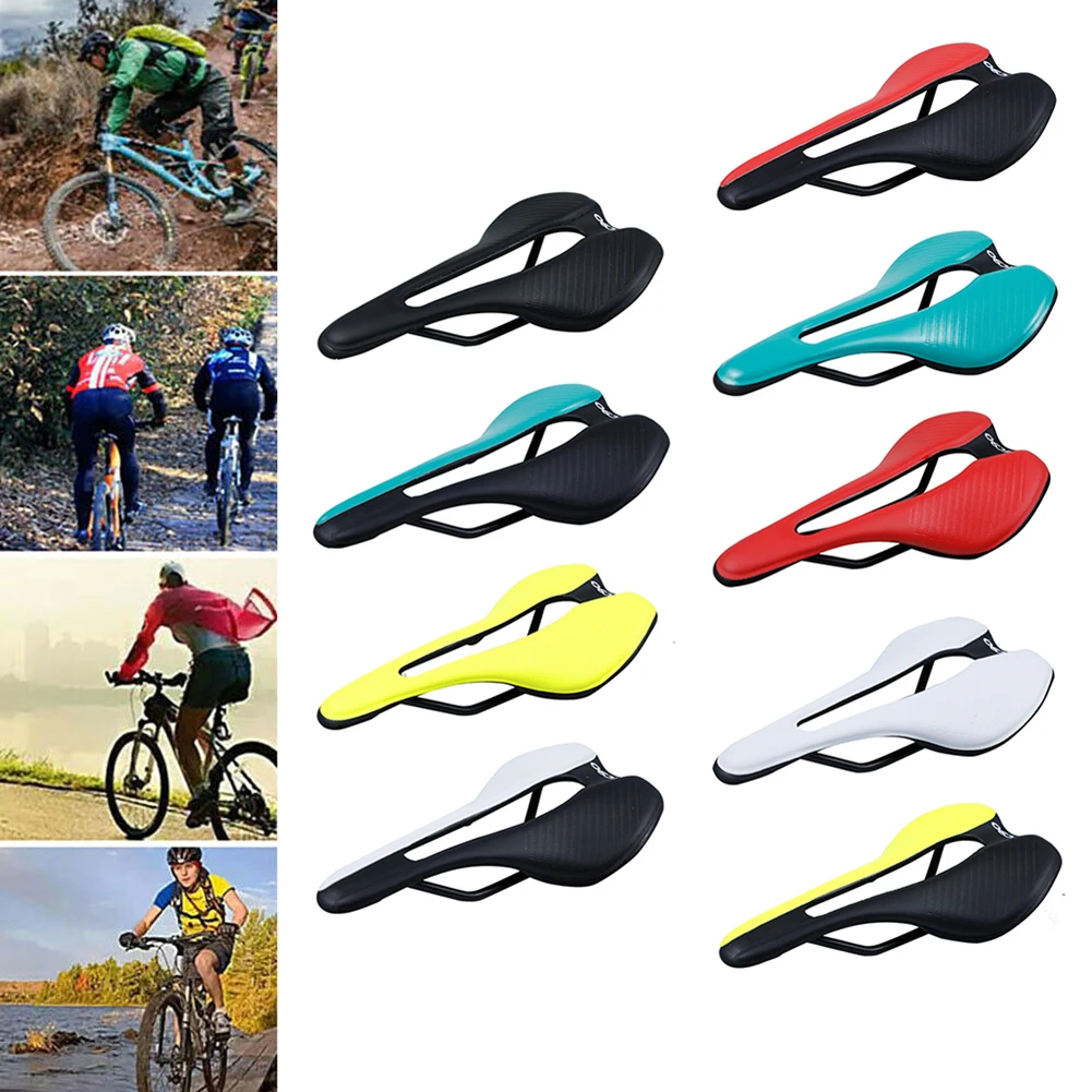 

Ultralight MTB Bike Saddle Nylon Fiber Bottom Bicycle Saddle For Men Good Shock Absorption Breathable Bike Seat Cycling Parts