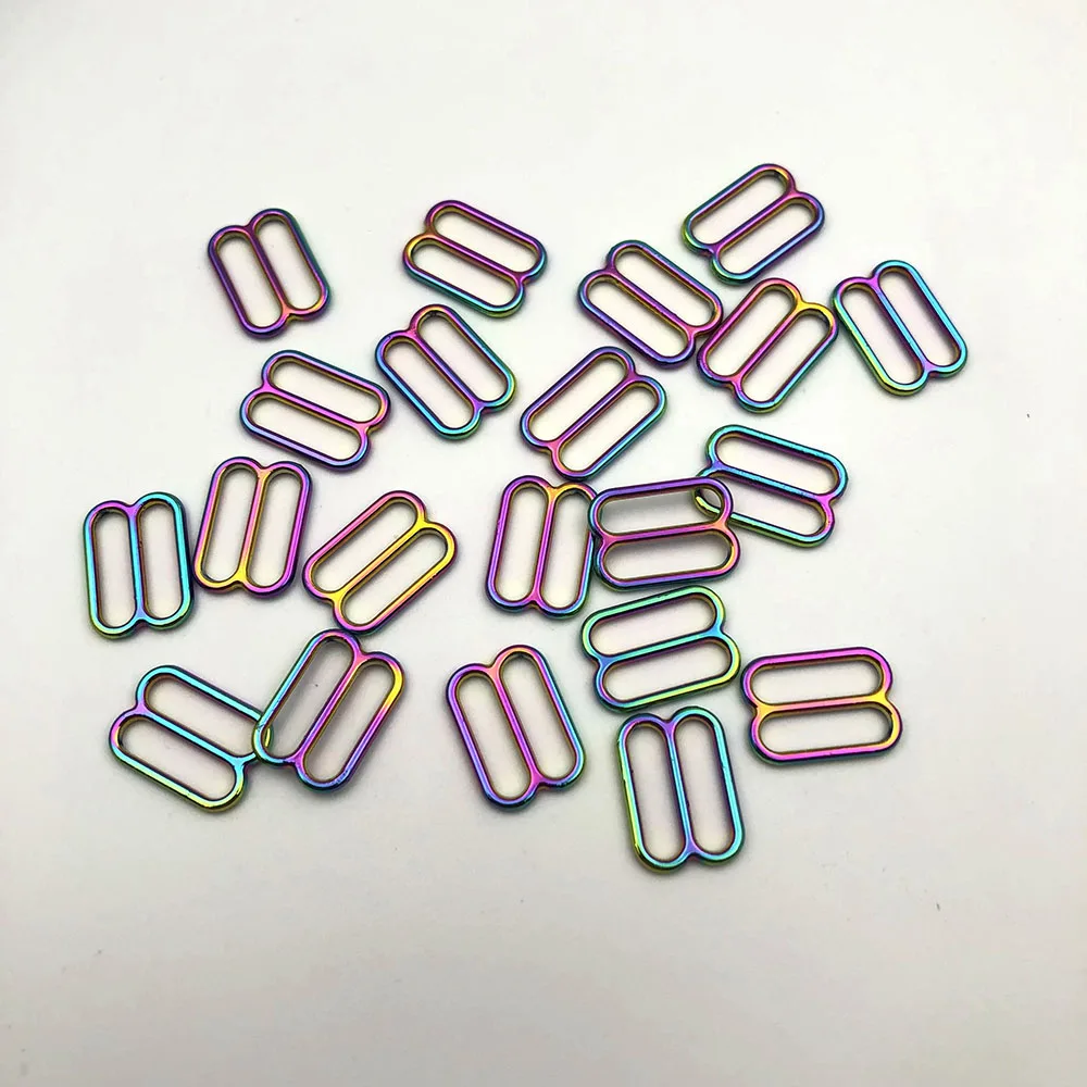 Оптовая продажа 10 компл./лот (20 шт.) кольца и ползунки для бюстгальтера