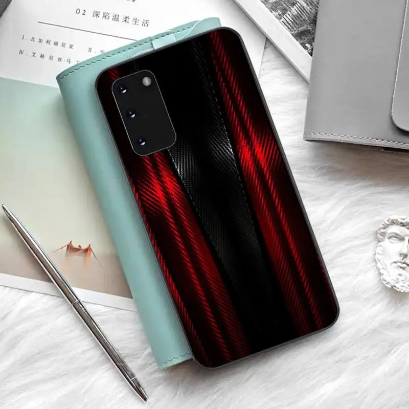 TOPLBPCS роскошный уникальный чехол для телефона из углеродного волокна Samsung S6 S10 5G S7