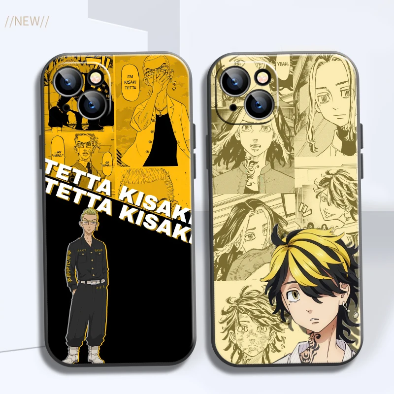 

Tokyo Revengers Phone Case For iPhone 13 12 11 Pro 13 12 Mini X XR XS MAX 6 7 8 Plus Liquid Silicone Back Coque Fundas Soft TPU