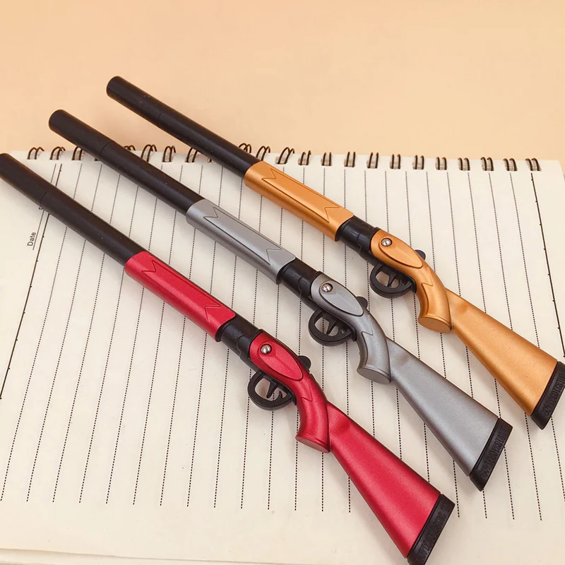 3pcs Creative Toy Gun Gel Pen Jedi Survival Weapon 0.5MM Pen Black Ink Stationery School Office Supply Promotional Gifts
3pcs Creative Toy Gun Gel Pen Jedi Survival Weapon 0.5MM Pen Black Ink Stationery School Office Supply Promotional Gifts