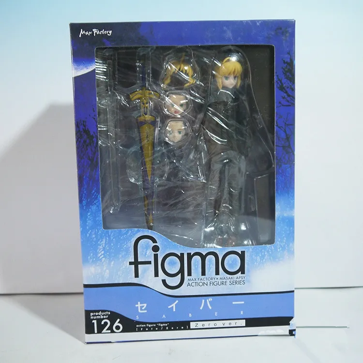 Экшн-фигурка Fate Stay Night Zero Saber black version из ПВХ 15 см подарок коллекционные игрушки