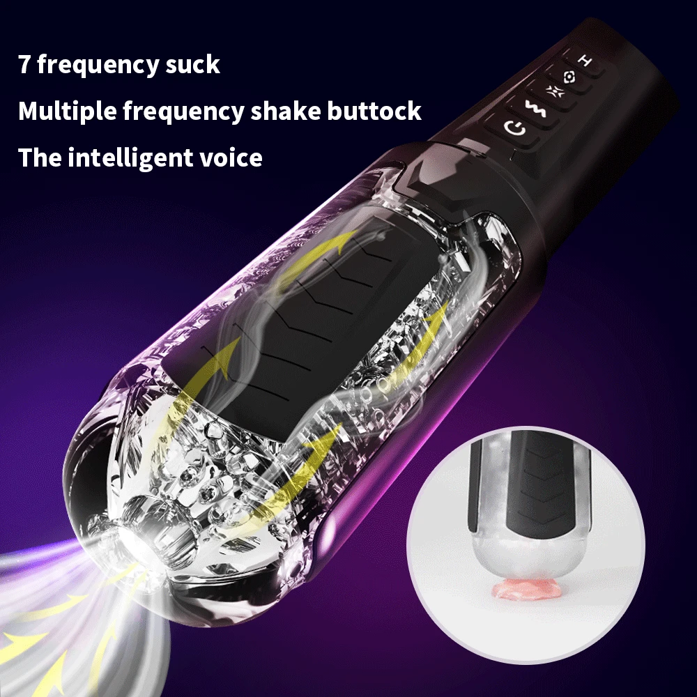 Чашка для мастурбации Глубокая глотка настоящая Вагина сильное сосание пенис