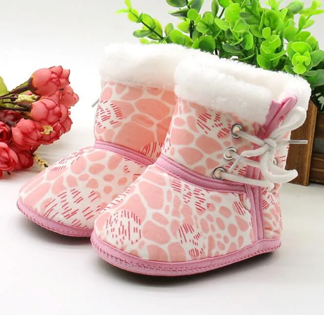 

1 Pair Sole Pop Baby Fashion Casual Soft Shoes Snow Boots Children Hot New Toddler Infant