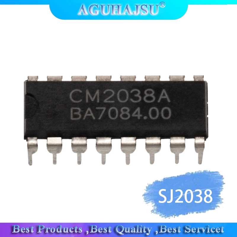 10 шт./лот SJ2038 J2038 аудио усилитель чип IC DIP16 DIP новый оригинальный|dip ic|ic chip |