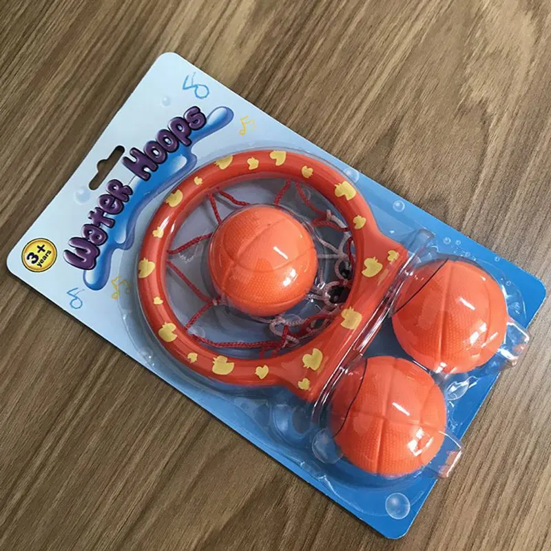 

Bathroom Suction Cup Basketball Box With 3 Balls Indoor Mini Shooting Baby Children Bathing Toys