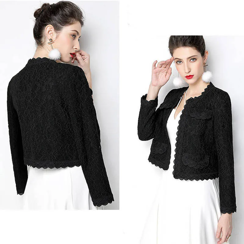 Женская куртка-бомбер женская модель верхняя одежда черная Весенняя уличная 2019