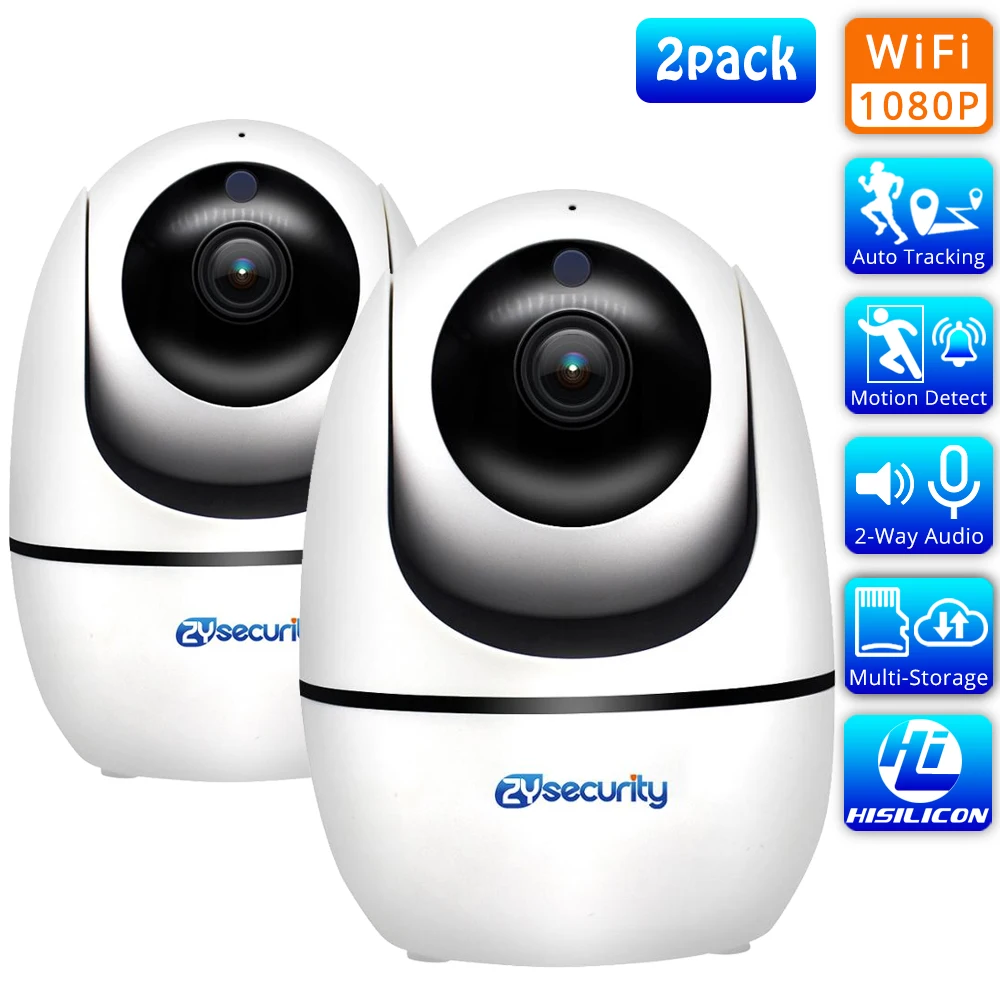

Беспроводная IP-камера видеонаблюдения с поддержкой Wi-Fi, 1080P