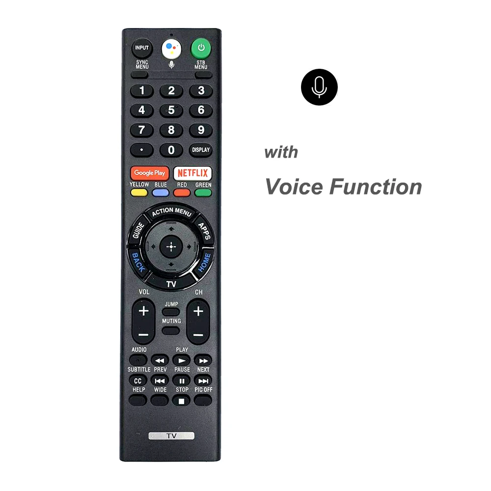 

New RMF-TX300U Voice Remote Control For Sony 4K Ultra Smart HDTV RMF-TX200P RMF-TX600E XBR-49X900F XBR-55X850F KD-65A1 KD-77A1