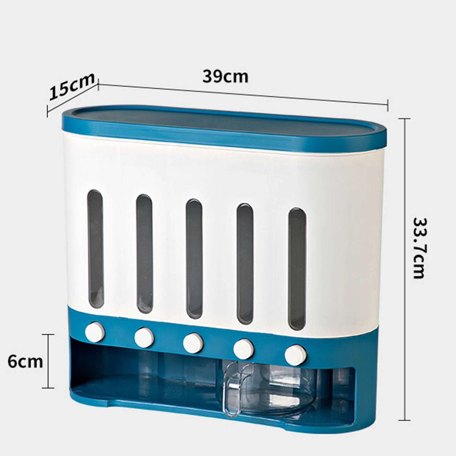 

Отдельные зерна Крупы может для хранения риса рисовый цилиндр автоматические машины для упаковки рисовой Пластик коробка для Кухня TT-best