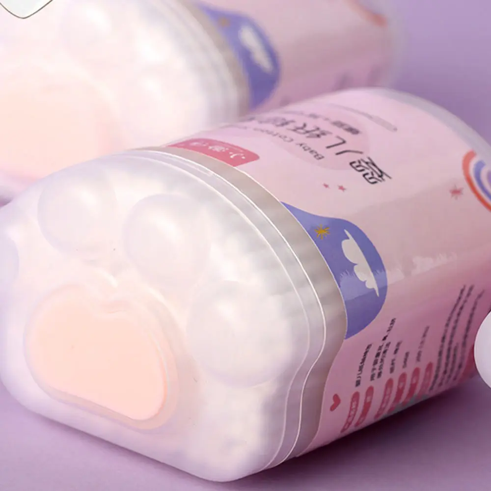 

3 Boxes Baby Ear Cleaning Cotton Swabs Multi-purpose Makeup Cotton Swabs White