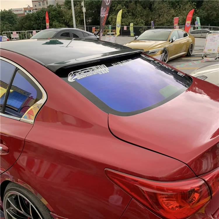 Спойлер на крышу для Infiniti Q50 2014-2019 спойлер из АБС-материала заднее крыло
