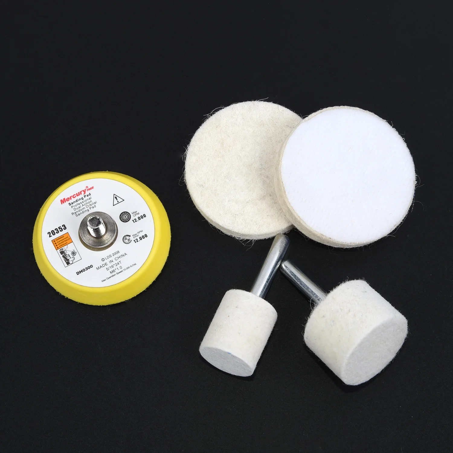 7 шт. набор для полировки стекла средство удаления царапин 70 г порошок оксида