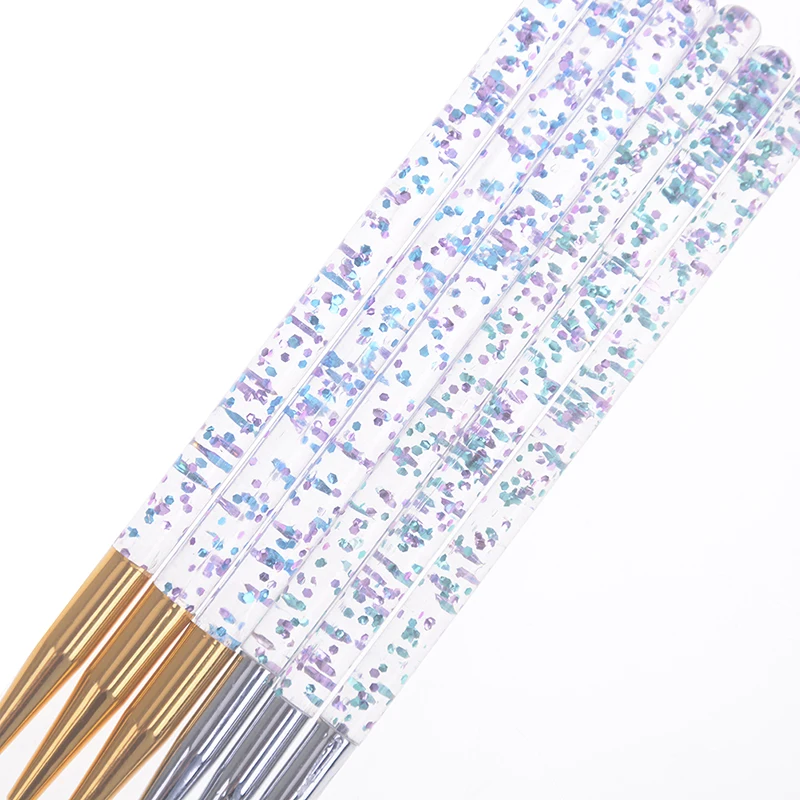 

3Pcs/Set Nail Art Liner Brush Painting Drawing Lines Grid Acrylic Pen Diy Design