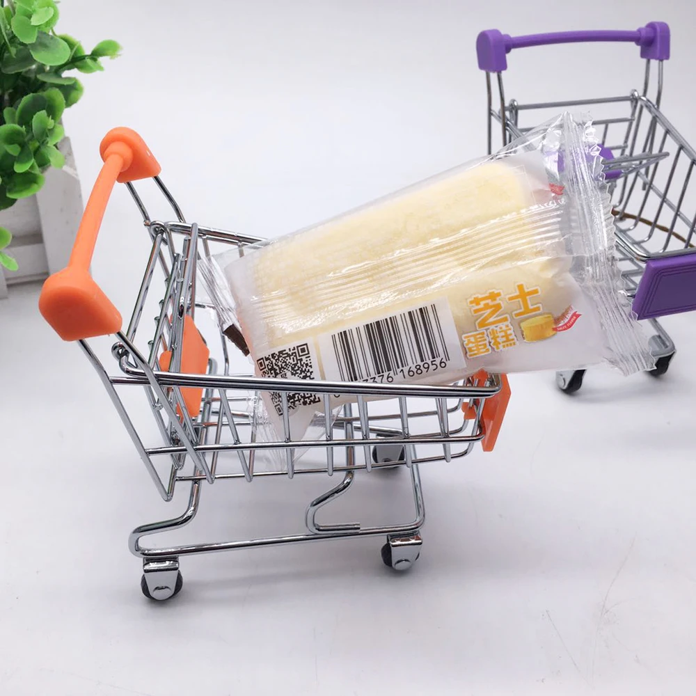Мини Многофункциональная тележка супермаркета модель тележки Детская игрушка