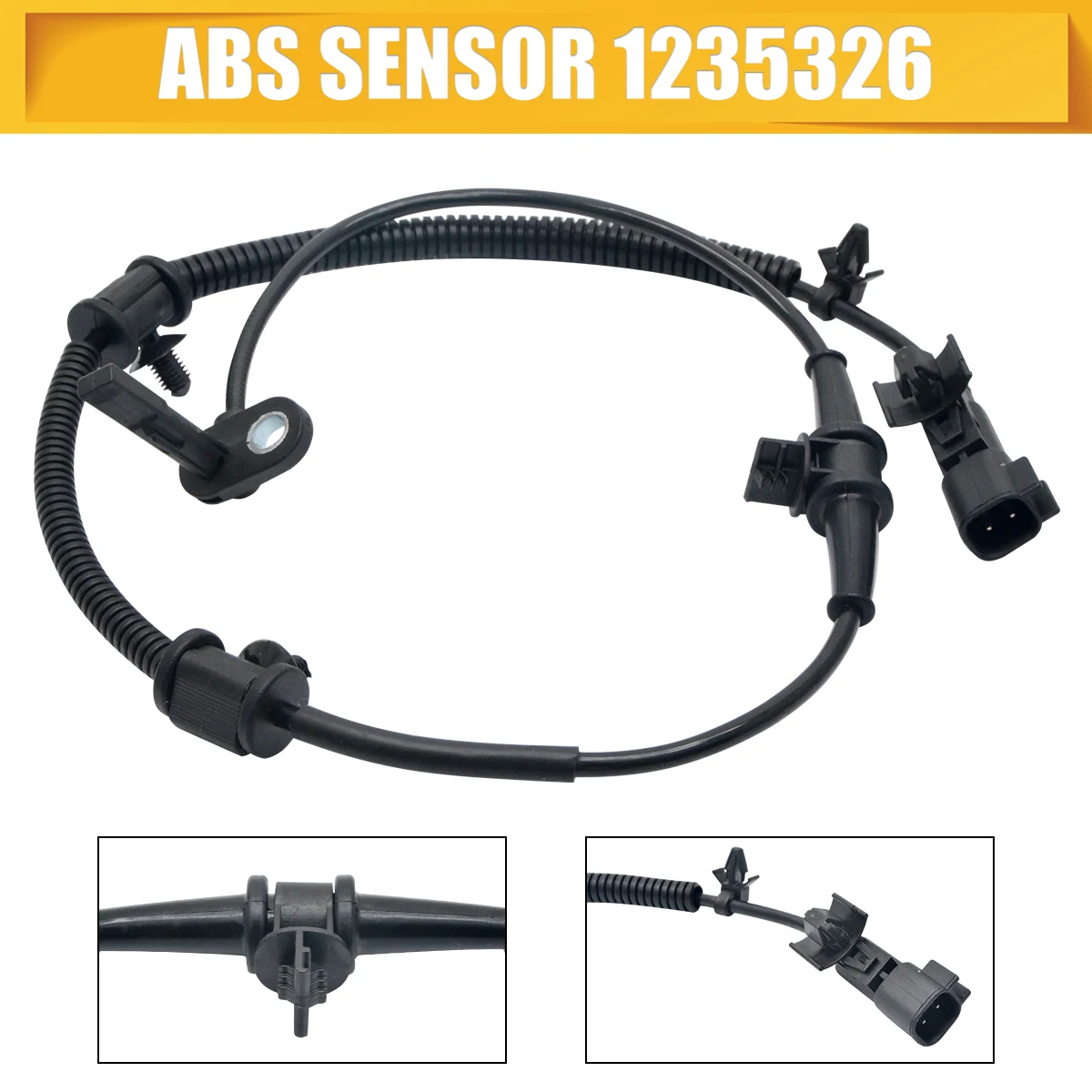 

Автомобильный датчик скорости колес из АБС-пластика, передний левый правый датчик для Vauxhall Insignia Saloon Opel Saab 9-5 YS3G 1235326