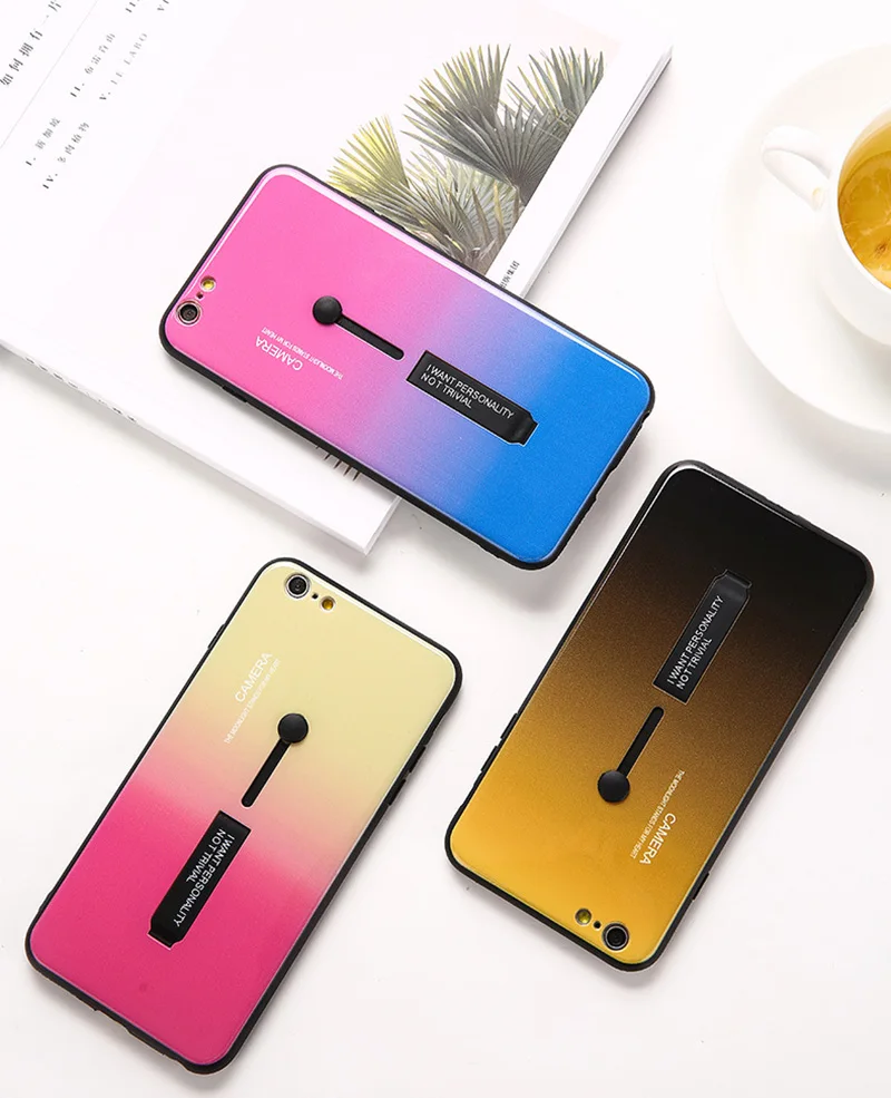 Роскошный градиентный Радужный чехол для телефона Apple iPhone XR XS Max X 8 7 6 6S Plus тонкий