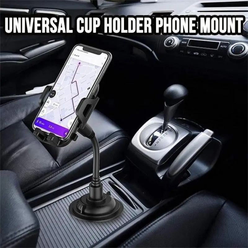 

Universal Cup Holder Phone Mount Car Suction Cup Adjustable Universal Mount Holder for Phone Car Cell Mobile Smartphone Suppoort