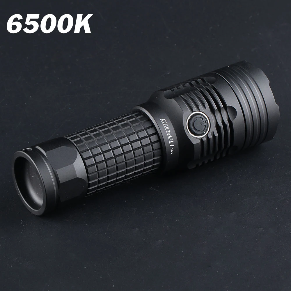 Фонарик Convoy m3из алюминиевого сплава с Cree XHP70.2 миниатюрный встроенный