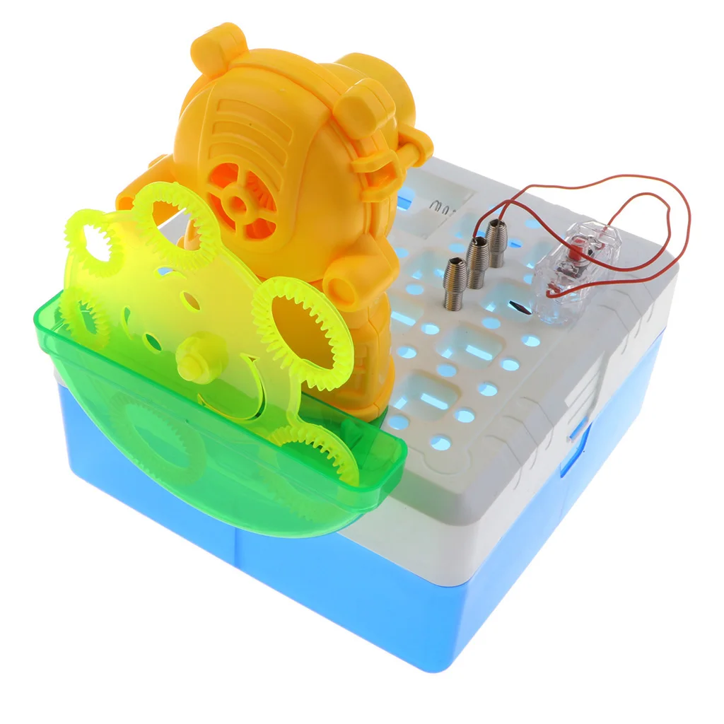 DIY Собранные электрические цепи Science Kit дети студент физическая развивающая