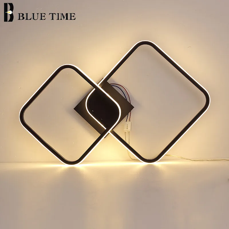 $24.57 New Modern LED Ceiling Lamp For Living room Dinning room Kitchen Aisle Indoor Light Fixtures Black&White 110V 220V