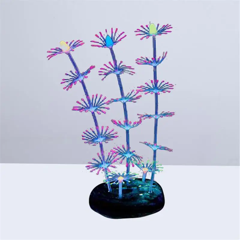 1 шт. пластиковый коралловый искусственный реалистичный имитированный завод