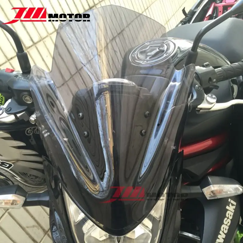 

Freeshipping Motorcycle High Quality Clear Color Double Bubble Windscreen Windshield Fit For Kawasaki Ninja650R ER-6N 2012-2015