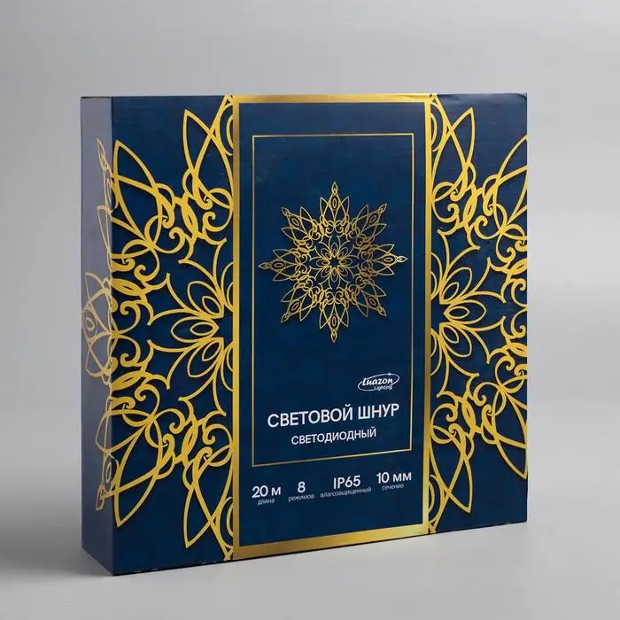 LED шнур 10 мм круглый 20 м чейзинг 2W LED/м 24 220V с контр. 8р ЗЕЛЕНЫЙ|Светодиодные ленты| |