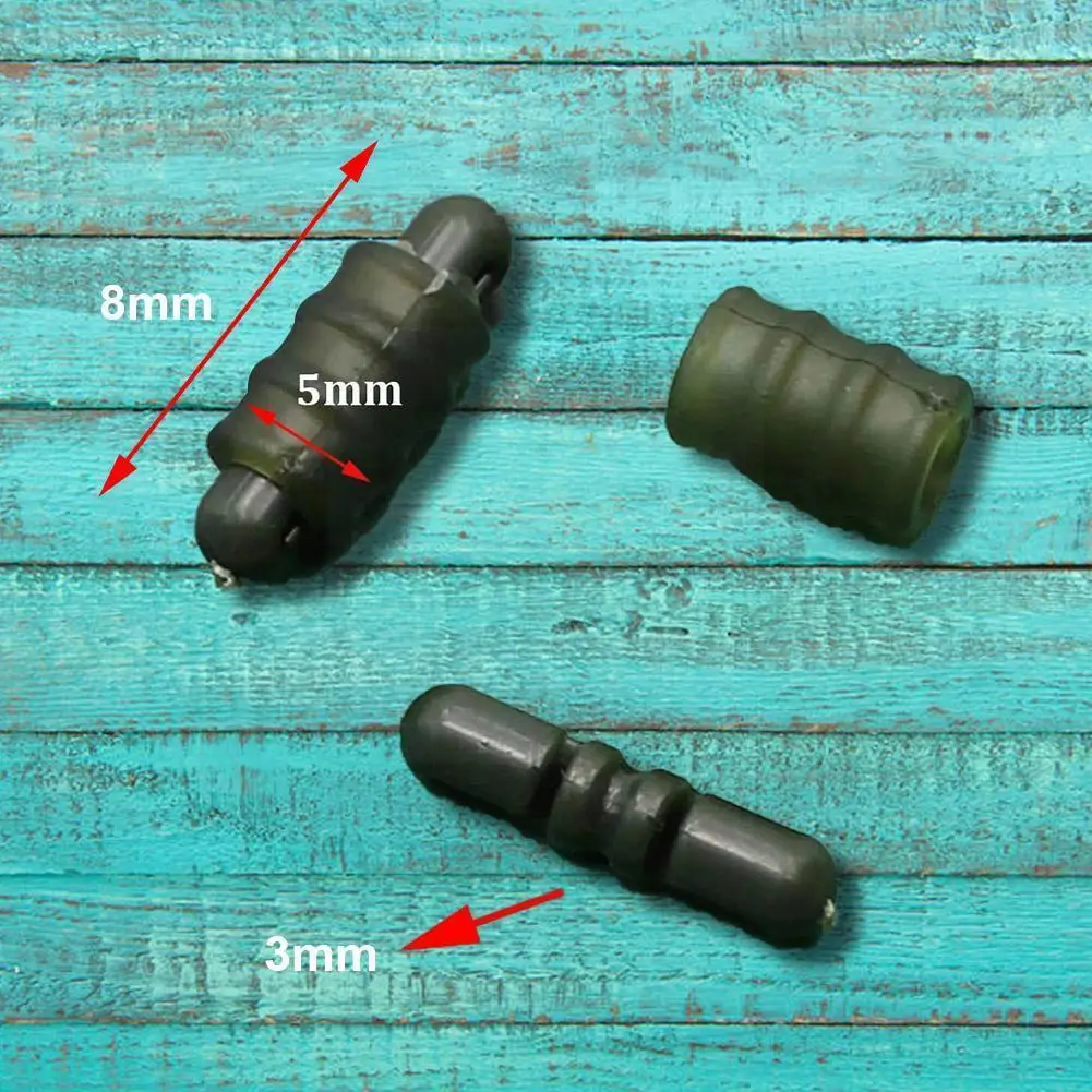 

10 аксессуаров для ловли карпа, быстросменная остановка, темное рыболовное снаряжение для кормления карпа, соединительное устройство для би...