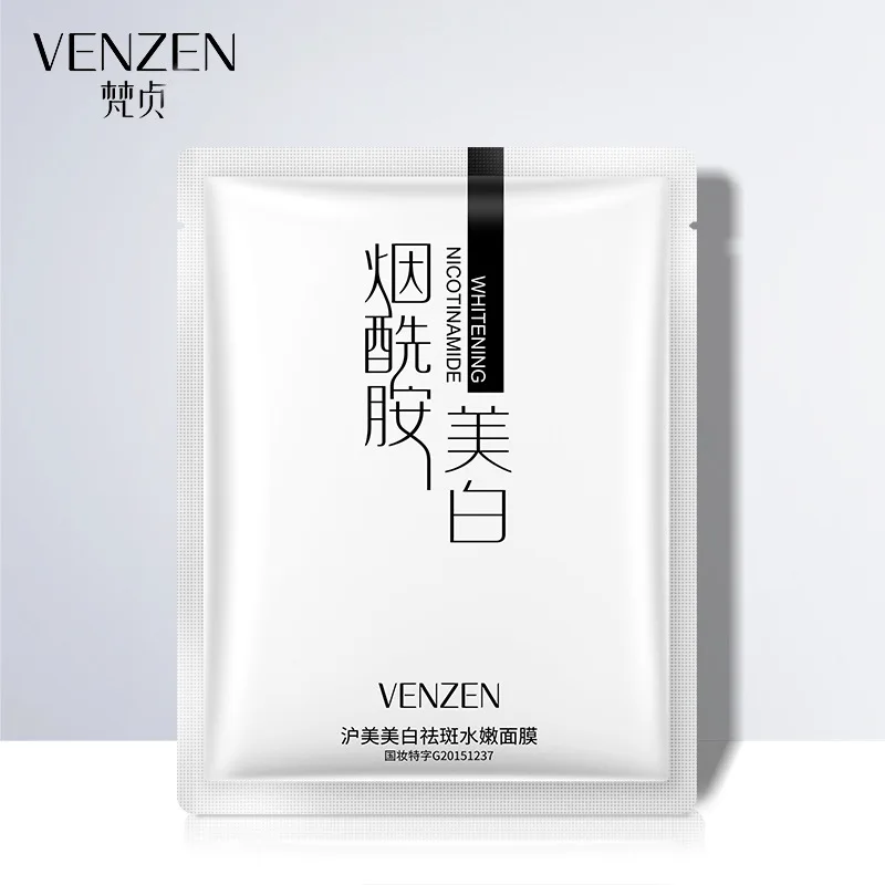 10 шт. VENZEN nicotinamide эссенция маска для лица против старения увлажняющая сужающаяся