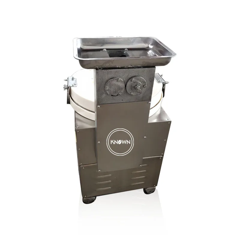 Небольшой Вертикальный зеркальный круглый разделитель теста из нержавеющей