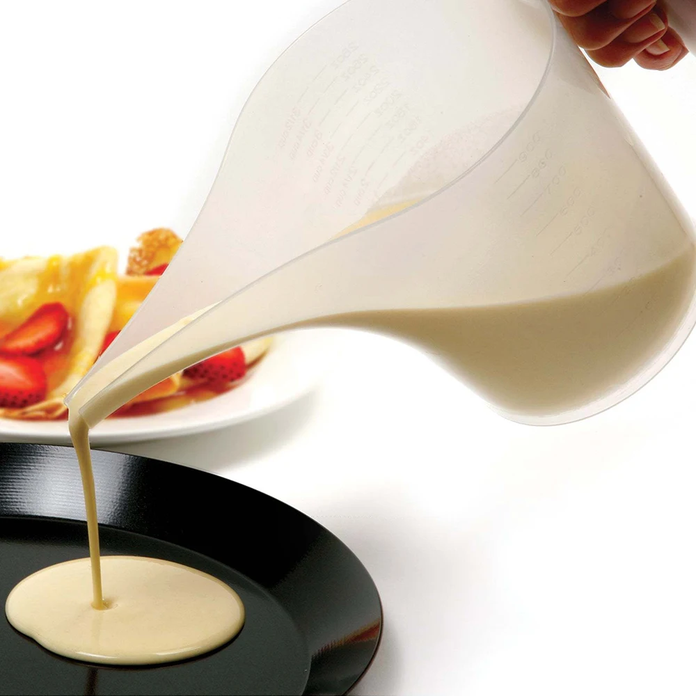 

1000ML Tip Mouth Plastic Measuring Jug Cup Graduated Cooking Banking Tools Plastic Liquid Measure Jug Kitchen Accessories