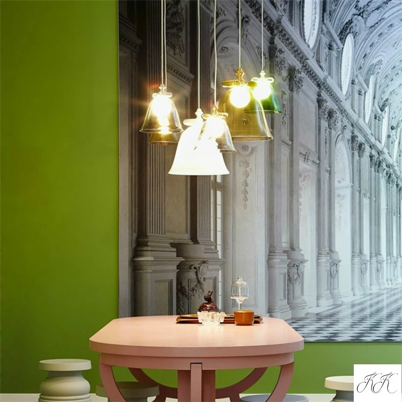 Голландская люстра Moooi со стеклянной лампой с одной головкой креативная лампа