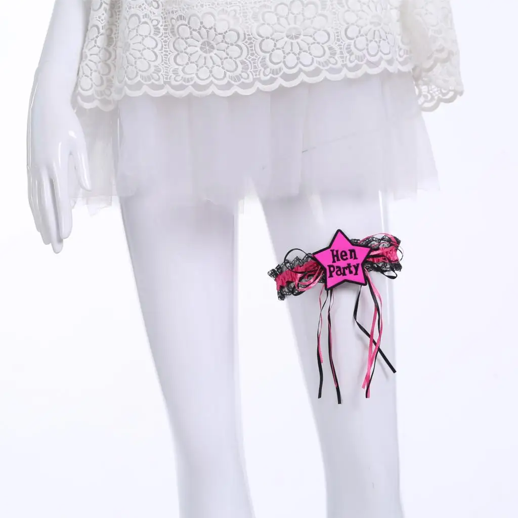 Девичник свадебное мероприятие подвязки для ног кружевная лента невесты чтобы