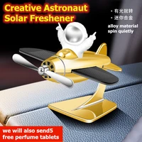 super cool solar astronaut car air freshener creative pilot fragrance space battle style diffuser jet plane purifier ac parfum