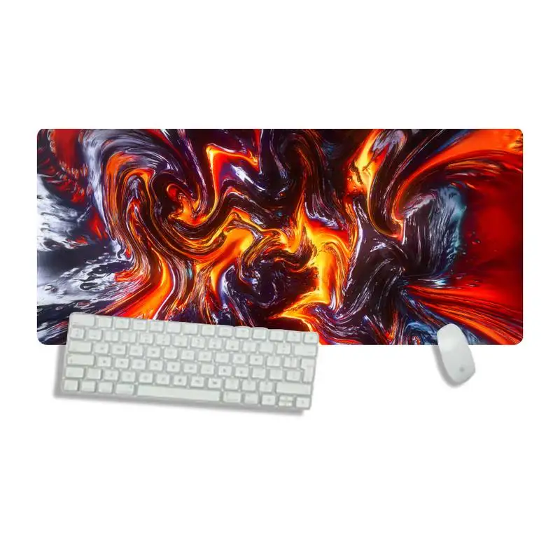 

Fluid art Unique Desktop Pad Game Mousepad Desk Table Protect Game Office Work Mouse Mat pad Non-slip Laptop Cushion