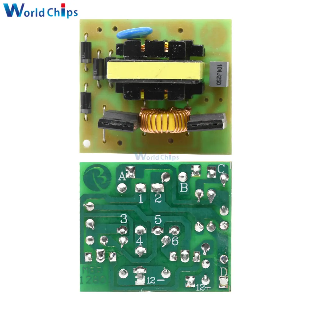Повышающий Модуль питания от 12 В до 220 мощность 35 Вт|power regulator|power modulestep up |