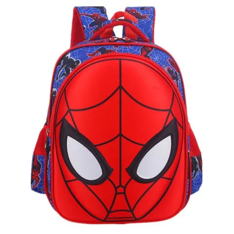 Новая школьная сумка с 3D человеком-пауком Disney для начальной школы милый детский