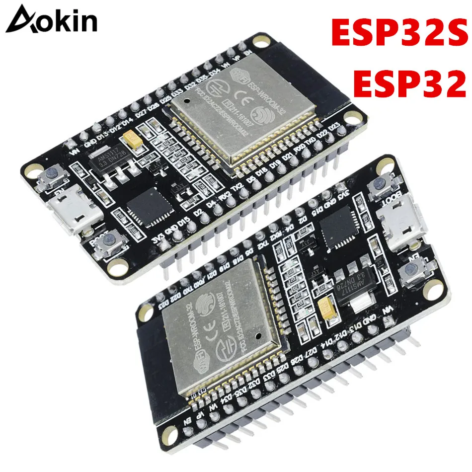 ESP32 ESP WROOM 32 32S плата разработки WiFi Bluetooth сверхнизкое энергопотребление два ядра