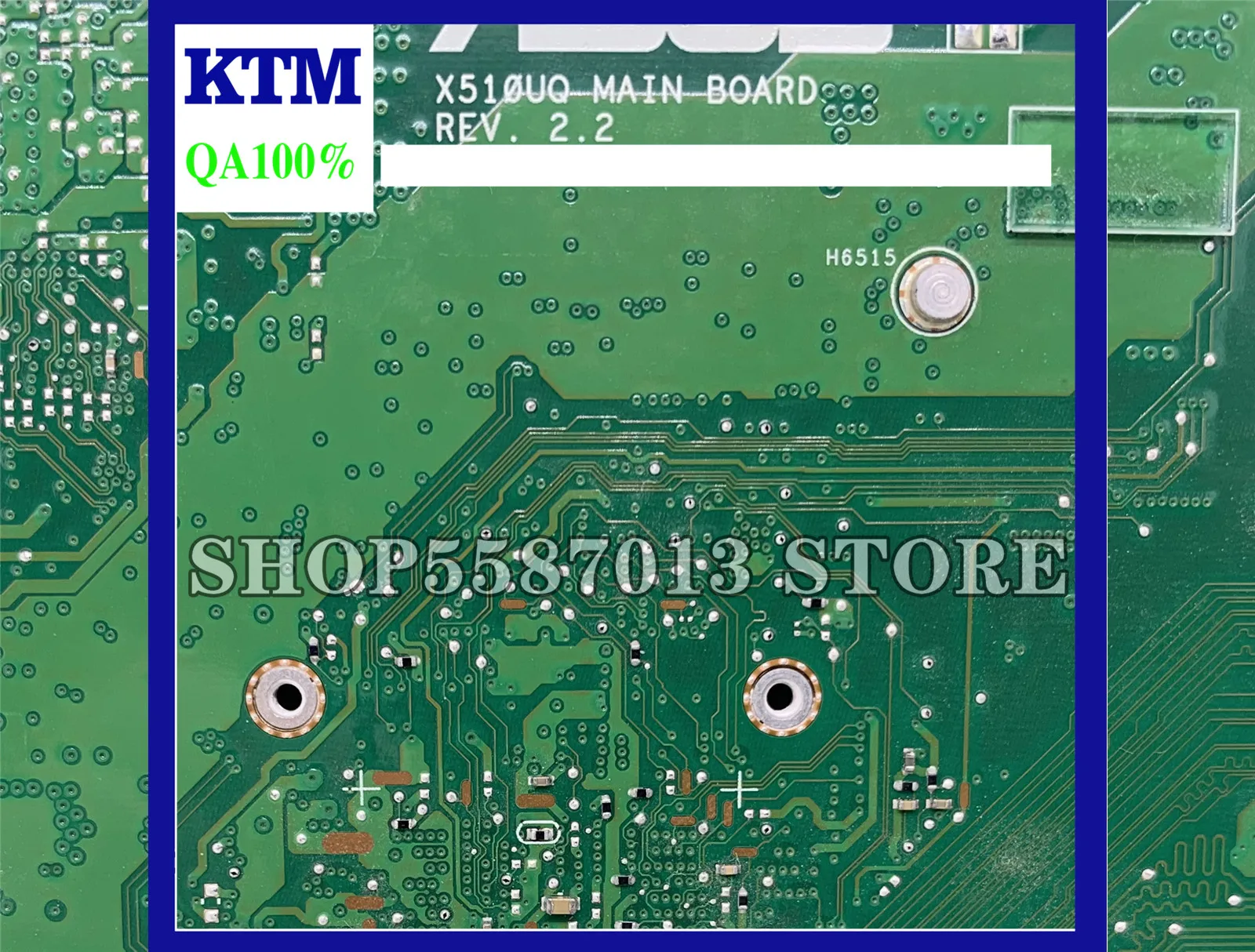 

KEFU X510UQ Laptop Motherboard For ASUS X510URO X510URR S5100UR S5100U X510UR Mainboard I7-7500U GT930MX-2GB 100% Test work