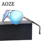 Солнцезащитные очки поляризационные для мужчин и женщин, роскошные винтажные алюминиевые, Классические брендовые солнечные очки для вождения с линзами с покрытием, 2021