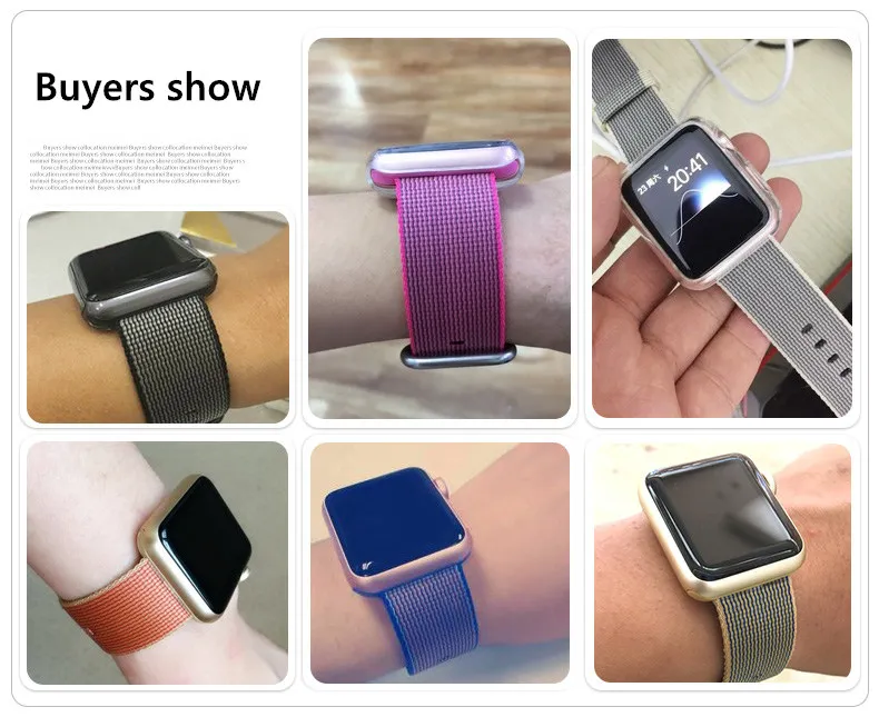 Нейлоновый ремешок для apple watch band 42 мм 38 мм iWatch 4 Band 44 мм 40 мм браслет ремень Спортивная петля ремешок для apple watch 4 3 2 1